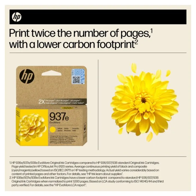 HP 937E EVOMORE YELLOW — image 4