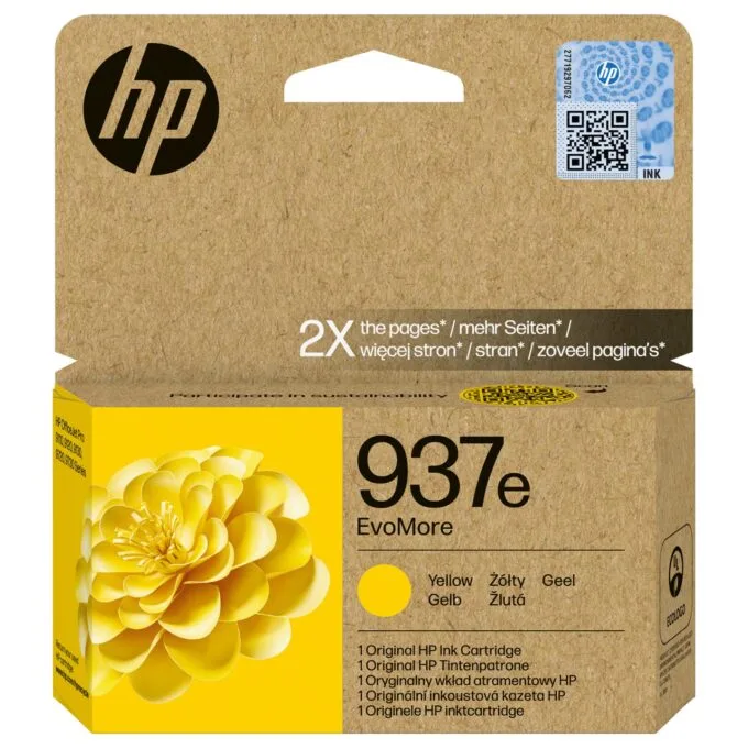 HP 937E EVOMORE YELLOW — image 1