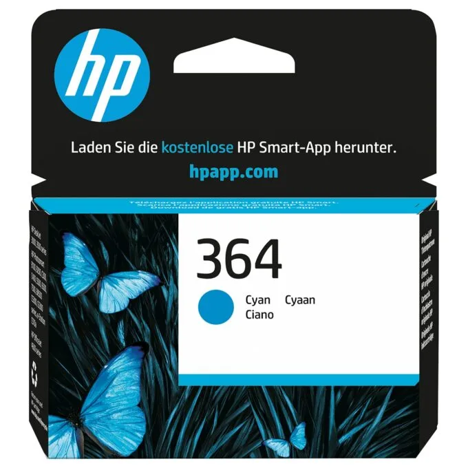 HP CB318EE (Nr.364) cyan — image 1