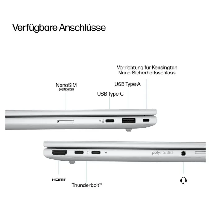 HP EliteBook 8 G1i CU5 228V 32GB 1TBSSD W11 Pro 3J Gar — image 3