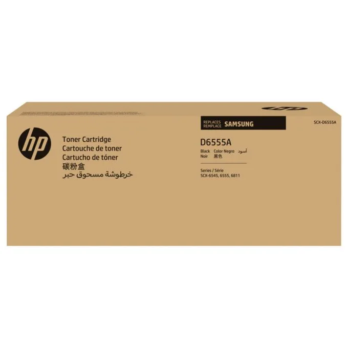 HP INC. SAMSUNG SCX-D6555A Black Toner Cartridge — image 1