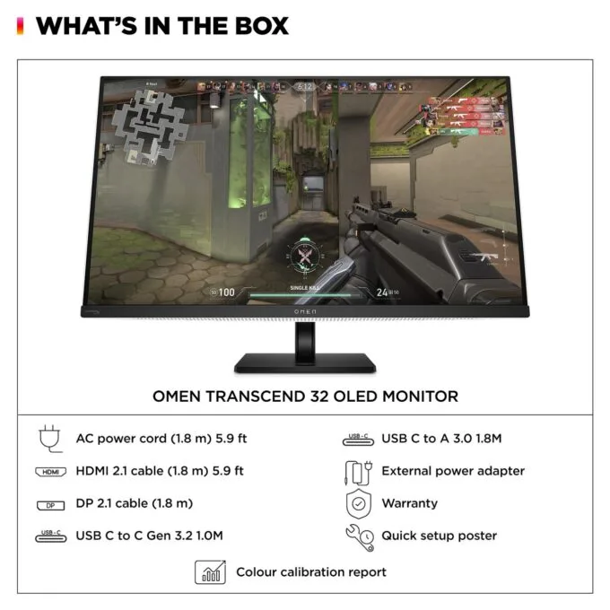 HP Monitor OMEN Transcend 32 — image 10