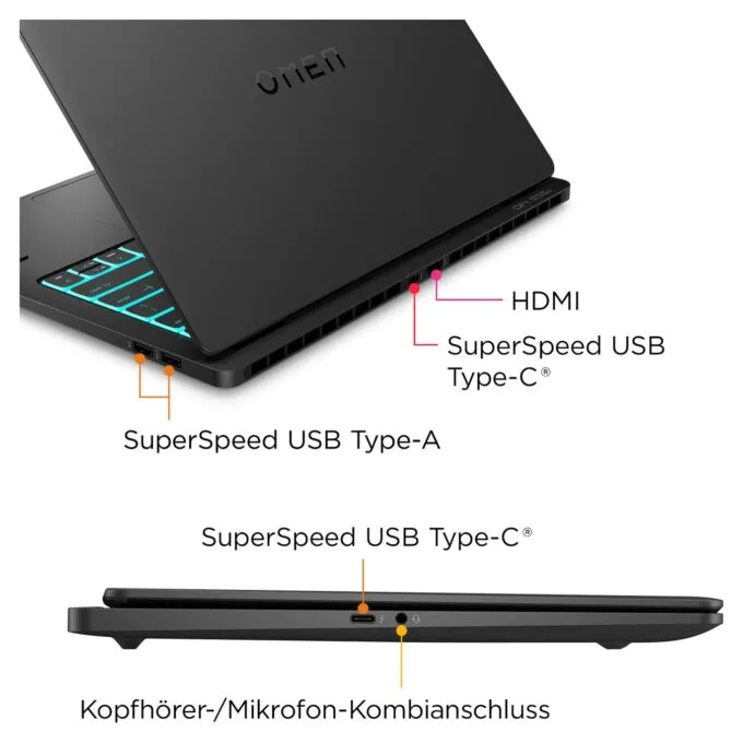 HP OMEN 14-fb0174ng CU7-155H 16GB 512GBSSD RTX4060 FreeDOS — image 5