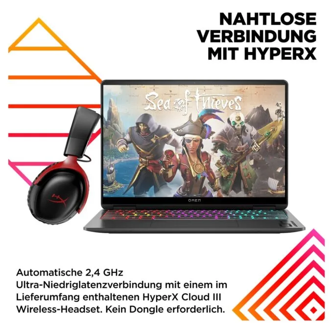 HP OMEN 14-fb0174ng CU7-155H 16GB 512GBSSD RTX4060 FreeDOS — image 9