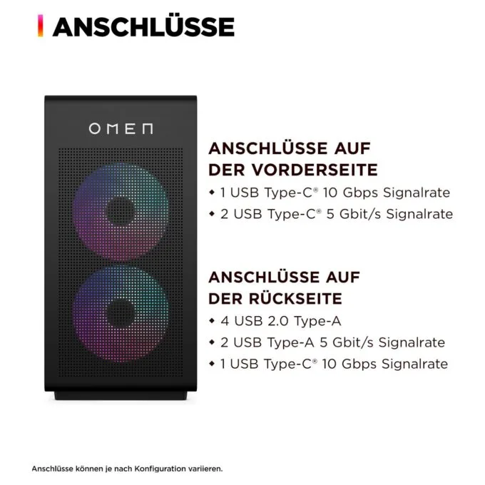 HP OMEN 35L GT16-0065ng AMD RyzenTM 7 8700F Gaming PC — image 3