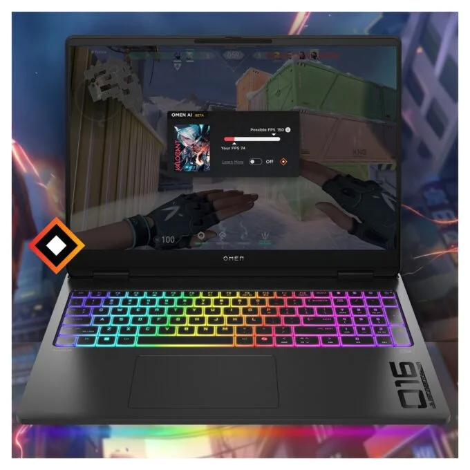HP OMEN by MAX 16-ah0095ng CU 9 275HX. NVIDIA GeForce RTX 5080. 32GB 2TB SSD W11Home — image 3