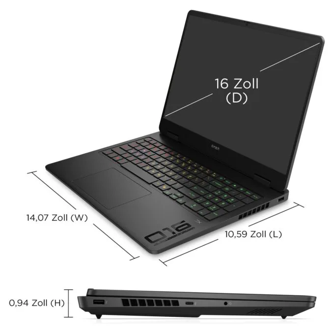 HP OMEN Gaming Laptop 16-am0495ng 16' WQXGA IPS i9-14900HX 32GB 1TB RTX 5070 Win11 — image 6