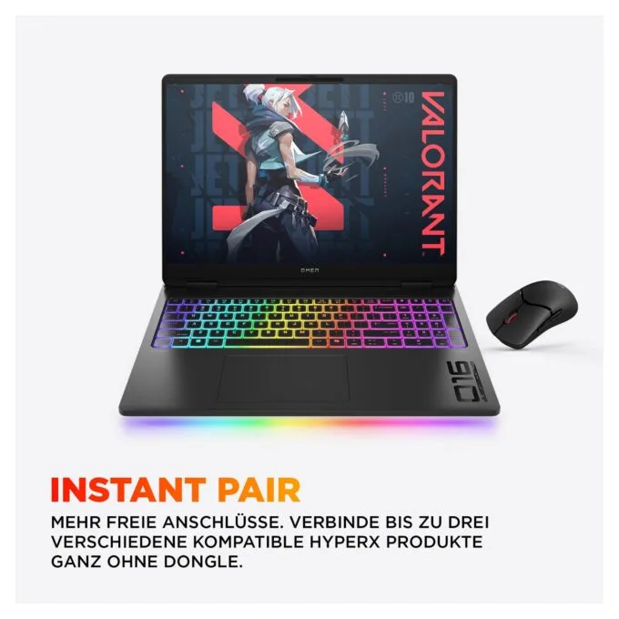 HP Omen Max 16' WQXGA Ryzen AI 7 H350 32GB 1TB SSD RTX 5070Ti Win11 Home - 16-ak0473ng — image 8