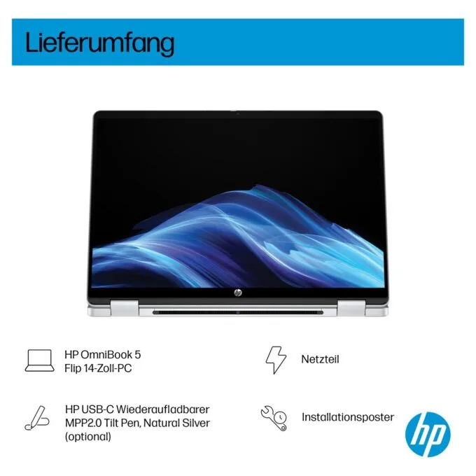 HP OmniBook 5 Flip 14-fp0132ng Core3 100U 8GB 512SSD W11 Home — image 20