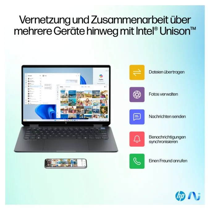 HP OmniBook Ultra Flip 14-fh0170ng CU7 256V 16GB 512SSD W11 Home Touch — image 15