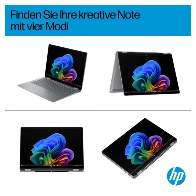 HP OmniBook X Flip 14-fk0154ng RYZ AI 5 340 16GB 512SSD W11 Home Touch — image 9