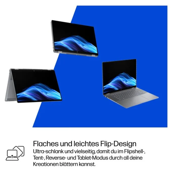 HP OmniBook X Flip 16-ar0154ng RYZ AI 5 340 16GB 512SSD W11 Home — image 16
