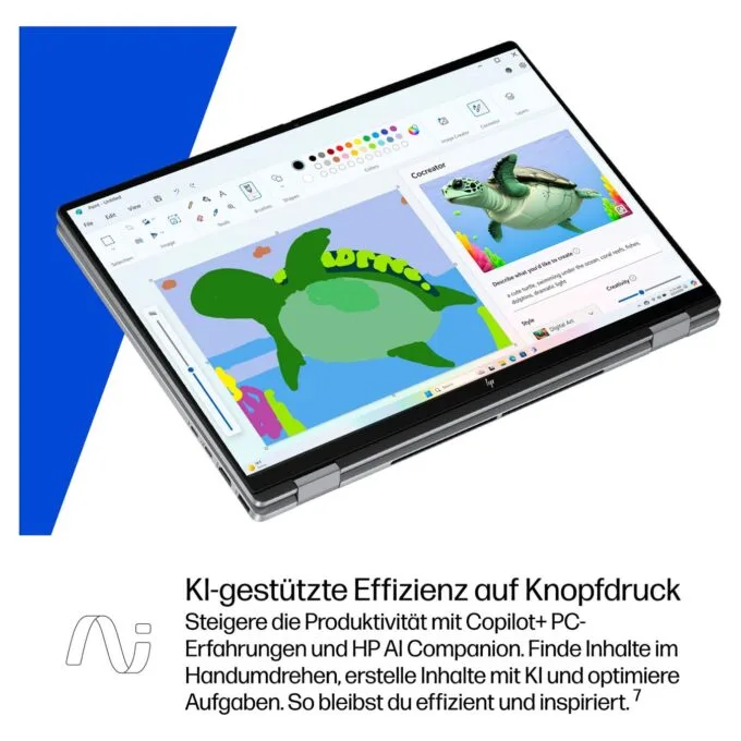 HP OmniBook X Flip 16-ar0173ng RYZ AI 7 350 16GB 512SSD W11 Home Touch — image 11
