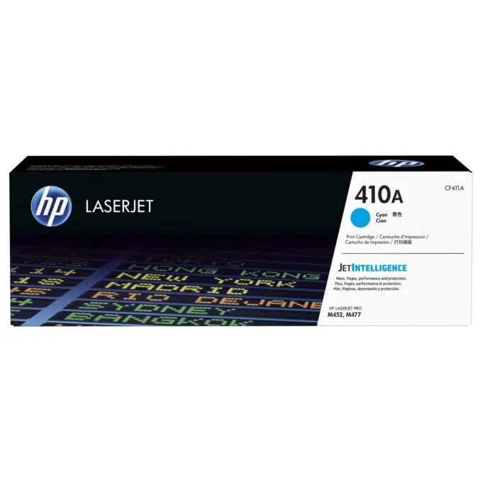 HP Toner 410A CF411A Cyan — image 1