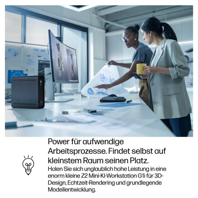 HP Z2 Mini G1i CU9 285K 64GB 1TBSSD RTX PRO 2000 W11 Pro 1J Gar — image 9