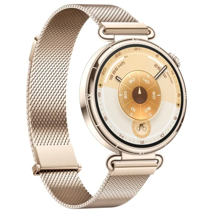 HUAWEI WATCH GT6 41mm (Konsu-B19M). Gold Milanese Strap — image 2