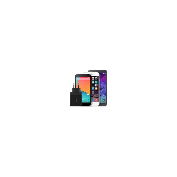 HUB 2Port Anker Innovations 4.8 A - 2 Ausgabeanschlussstellen (USB) Black — image 3