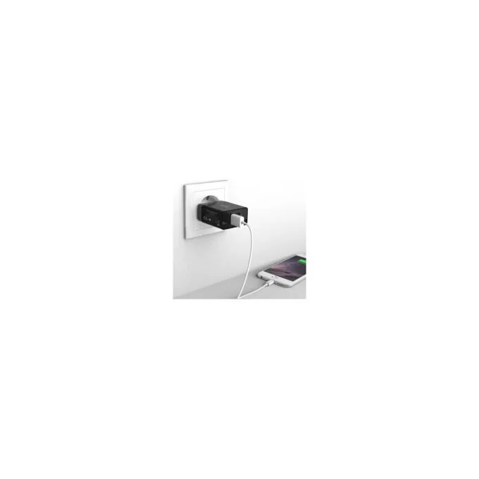 HUB 2Port Anker Innovations 4.8 A - 2 Ausgabeanschlussstellen (USB) Black — image 4