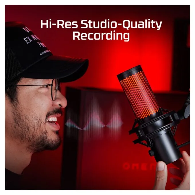 HyperX QuadCast 2 Black-Red — image 13