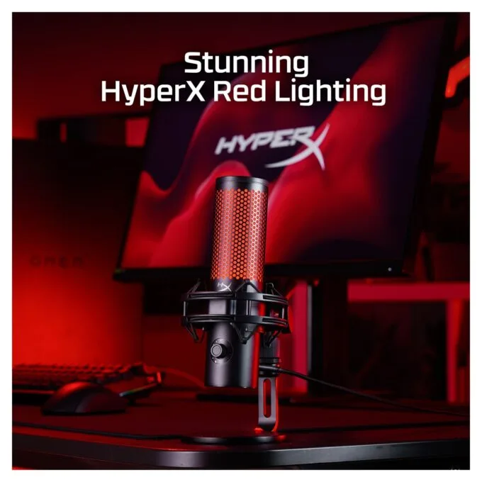 HyperX QuadCast 2 Black-Red — image 16