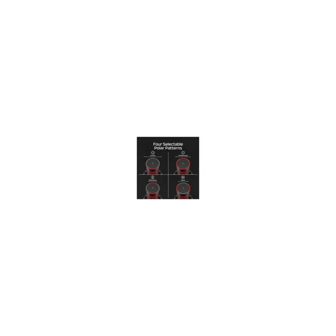 HyperX QuadCast 2 Black-Red — image 19