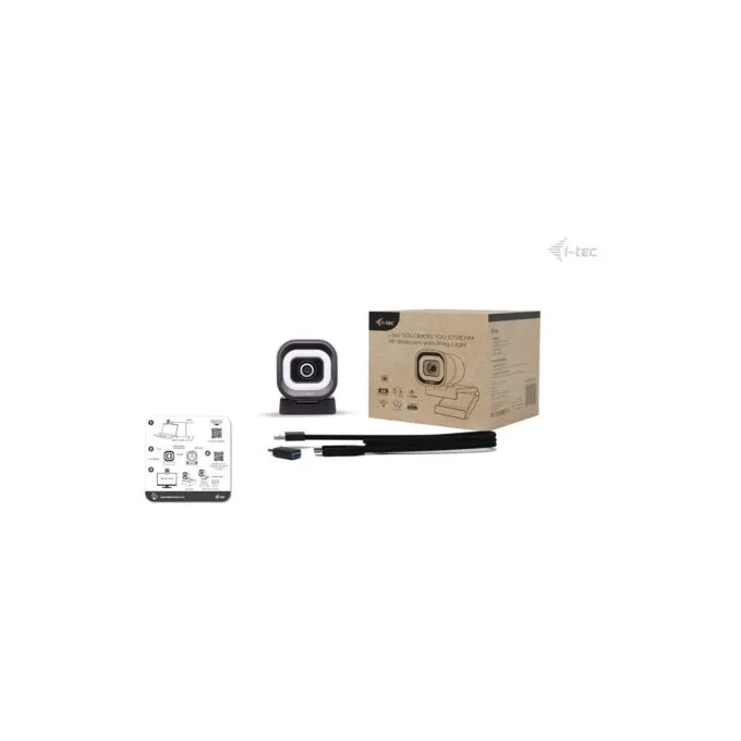 I-TEC SOLOMON 700 STREAM 4K Webcam with Ring Light — image 12