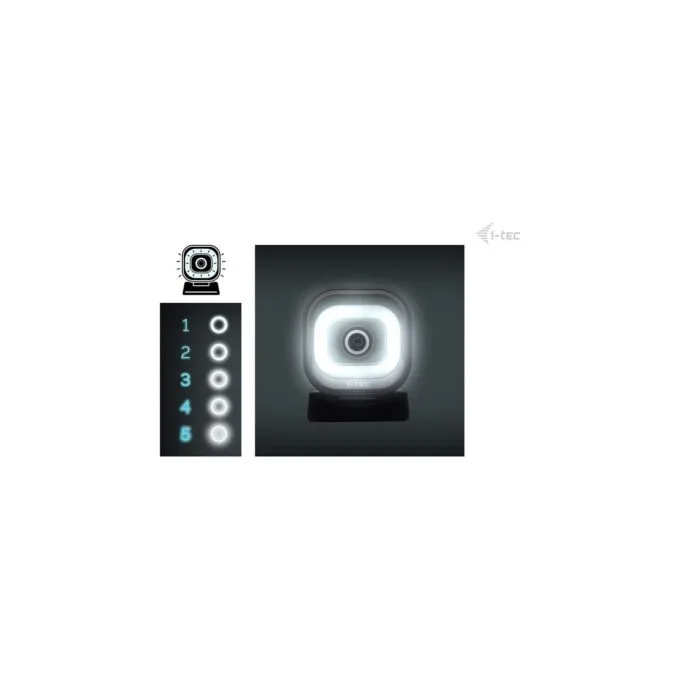 I-TEC SOLOMON 700 STREAM 4K Webcam with Ring Light — image 7