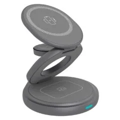 ICY BOX 3-in-1 Magnetische Ladestation Apple Watch IPhone AirPods Faltbar