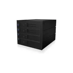 ICY BOX Backplane, 4x SAS SATA 3,5' HDD in 3x 5,25', trägerlos, EasySwap