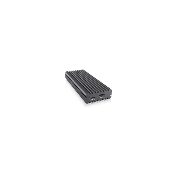ICY BOX M.2 PCIe SATA SSD Aluminiumgehäuse, USB 3.1 Type-C®, M-Key und B-Key oder B+M-Key Sockel — image 1