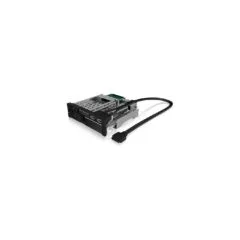 ICY BOX Wechselrahmen, 1x 2,5'+1x 3,5' SATA SAS zu 2xSATA,für 5,25' Einschub,