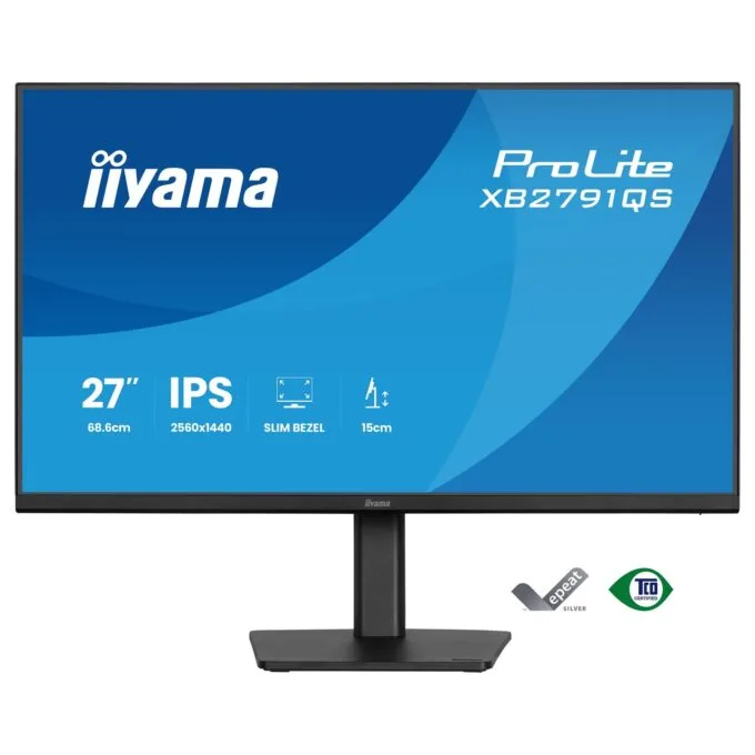 IIYAMA 68.5cm (27') XB2791QS-B1 16:9 HDMI+DP IPS — image 2