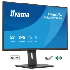IIYAMA 68.6cm (27') XB2797QSN-B1 16:9 HDMI+DP+USB-C IPS