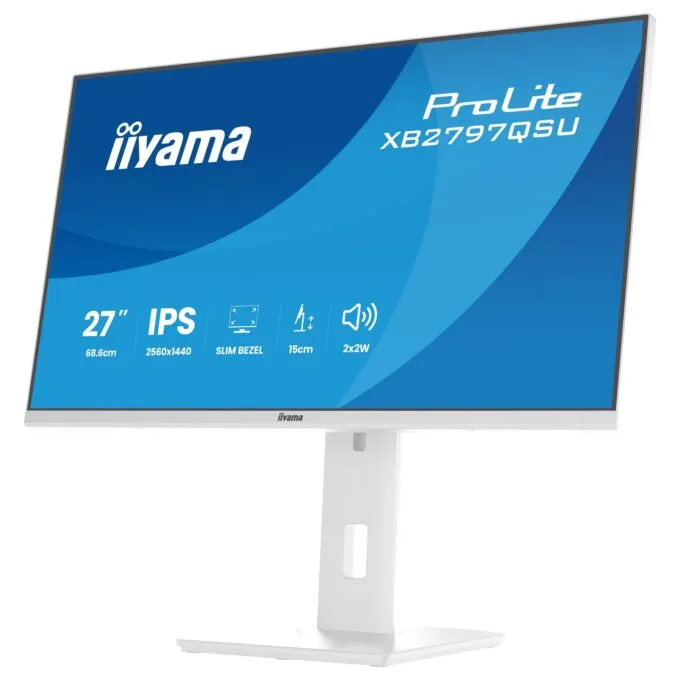 IIYAMA 68.6cm (27') XB2797QSU-W1 16:9 2xHDMI+DP+2xUSB-C — image 3