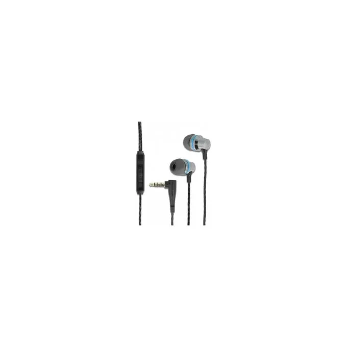 In-Ear Kopfhörer mit 4 Pin 3.5 mm Klinkenstecker. Mikrofon und Lautstärkeregler + Quick-Mute Funktion für Smartphones... — image 1