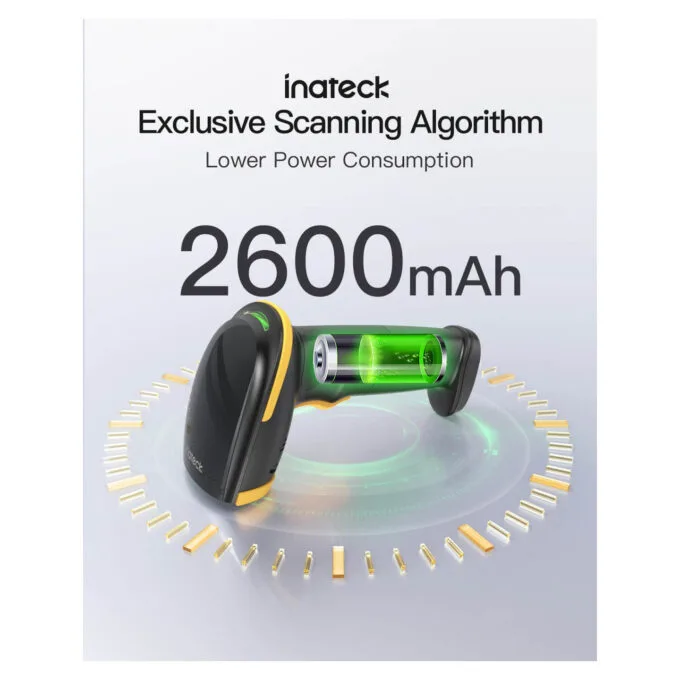 inateck Barcodescanner 23 black [BCST-23_black] — image 3