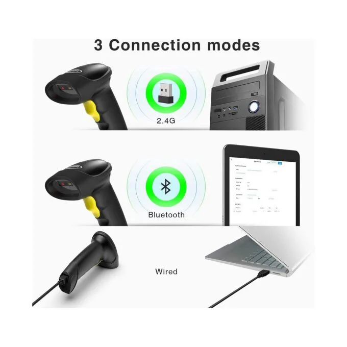 inateck Barcodescanner 50 black [BCST-50_black] — image 4