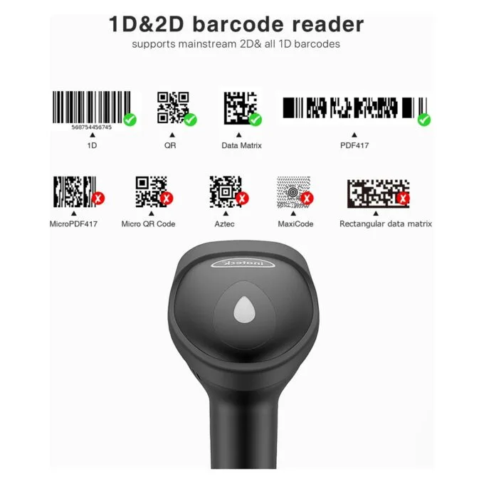 inateck Barcodescanner 50 black [BCST-50_black] — image 2