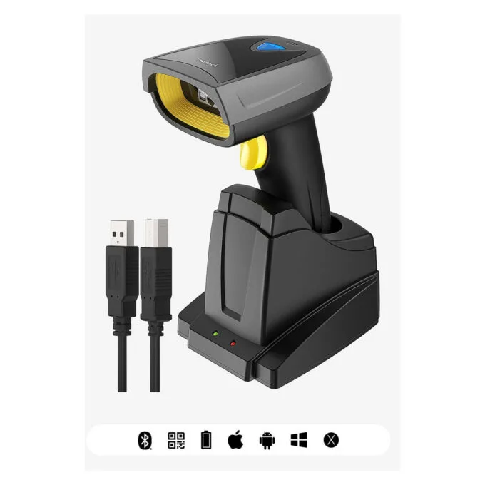 inateck Barcodescanner 52 black [BCST-52_black] — image 1