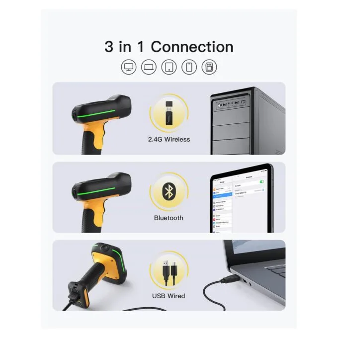 inateck Barcodescanner 61 black [BCST-61_black] — image 6
