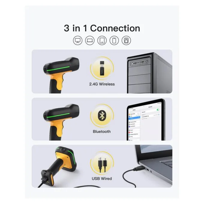 inateck Barcodescanner 75 black [BCST-75 black] — image 5