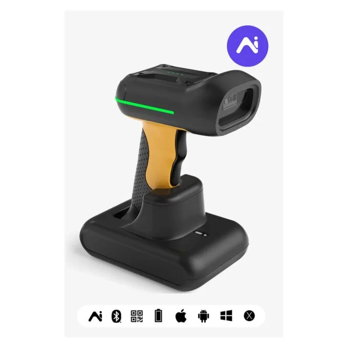 inateck Barcodescanner 75S black [BCST-75S_black] — image 1