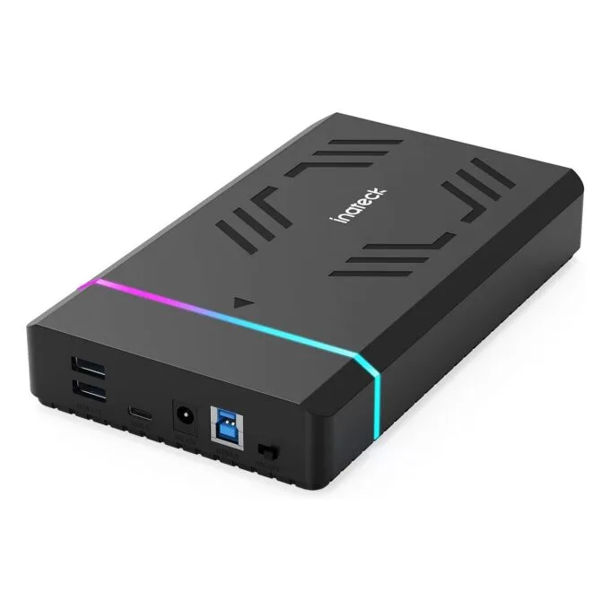 Inateck Festplattengeh.RGB 3.5' USB 3.0 2.5 3.5' SATA H SSD — image 1