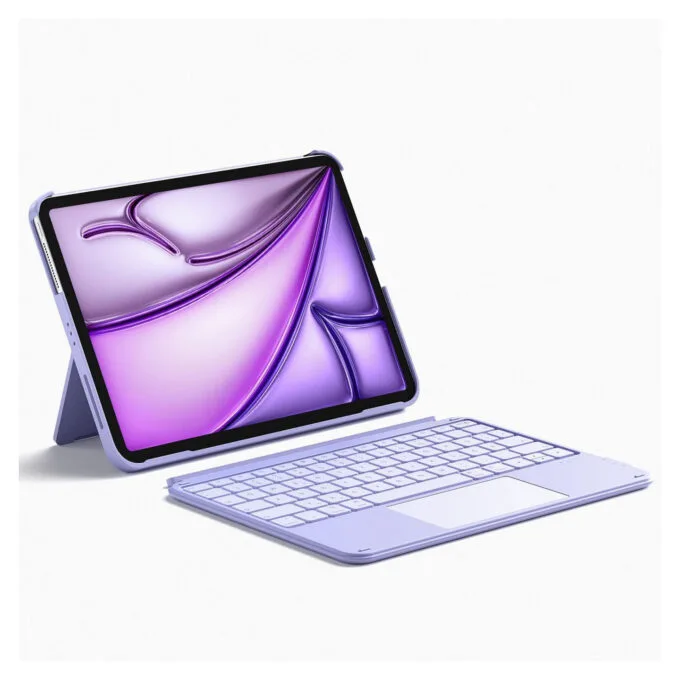 inateck Keyboard iPad 11' iPad Air 4 5Gen Com. QWERTZ purple — image 1