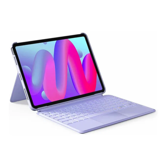 inateck Keyboard iPad 11' iPad Air 4 5Gen.Com. QWERTZ purple — image 1
