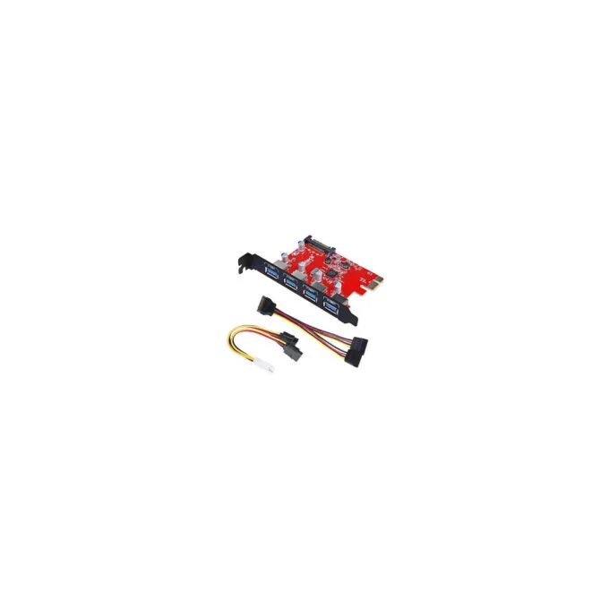 inateck USB 3.0 PCIe Karte 4 Anschlüsse 15 pin SATA — image 1