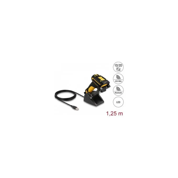 Industrie Barcode Scanner 1D und 2D für 433 MHz oder Bluetooth mit induktiver Ladestation — image 6