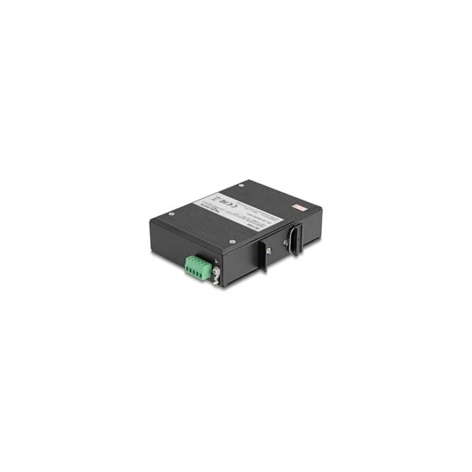 Industrie Gigabit Ethernet Switch 4 Port PoE 1 Port RJ45 1 Port SFP für Hutschiene — image 3