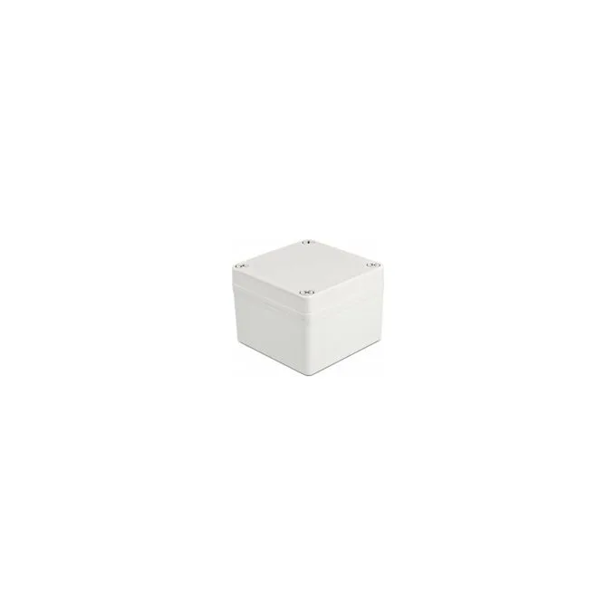Installationsgehäuse IP65 wasserdicht 100 x 100 x 75 mm grau — image 1