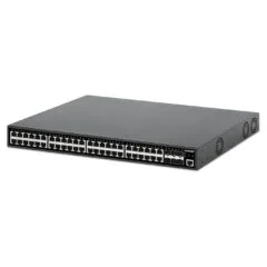 Intellinet 54-Port L2+ Fully Managed PoE+ Switch mit 48 Gigabit Ethernet-Ports und 6 SFP+ Uplinks